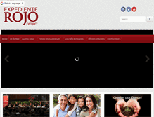 Tablet Screenshot of expedienterojo.org